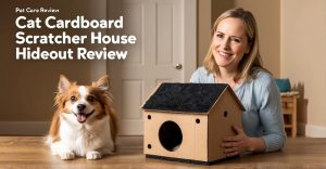 Cat Cardboard Scratcher House Hideout Review
