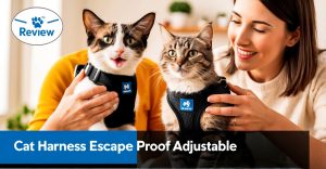 Cat Harness Escape Proof Adjustable