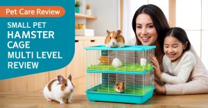 Small Pet Hamster Cage Multi Level Review