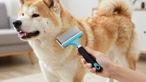 Best dog grooming brush for akita 2026