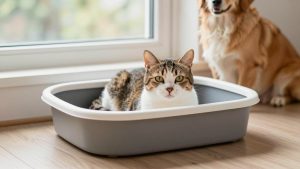 Big Litter Tray for Cats: Open Trays by Footprint and Wall Height