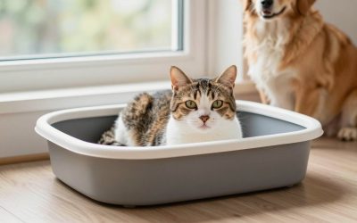 Big Litter Tray for Cats: Open Trays by Footprint and Wall Height