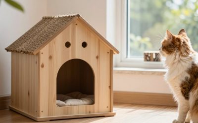 Cat House for Outdoor Cats: Insulated Shelters and Straw Bedding